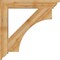 Ekena Millwork Westlake Traditional Rough Sawn Bracket, Western Red Cedar, 4"W x 30"D x 30"H BKT04X30X30WTL01RWR - alternate 2